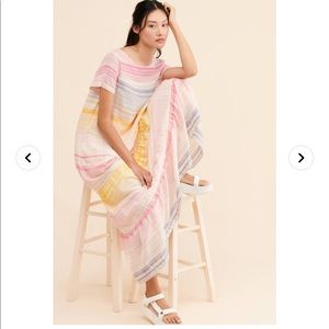 Anthropologie Merida tiered maxi dress